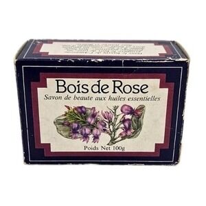 Vintage Scottish Fine Soaps Ltd  Rosewood Essential Oil Bar Soap 100g Open Box